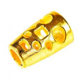 Наконечник под золото L6 (никель, золото, ч. никель) ― Дом Фурнитуры - швейная фурнитура оптом